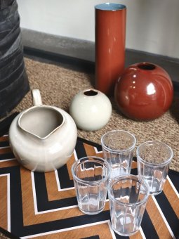 VASO A SFERA XL ANITA RUGGINE D5H15