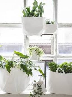 SACCA TELA BIANCA  25X15 H15