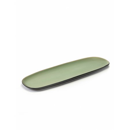 PIATTO DA PORTATA OVALE L GREEN PURE