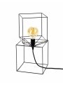 LAMPADA CONCUBINA NERA 22X22 H46