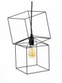 LAMPADA CONCUBINA NERA 22X22 H46