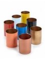 CANDELA PORCELLANA ORO/COLORE ASS/8 D 6 H 7,8