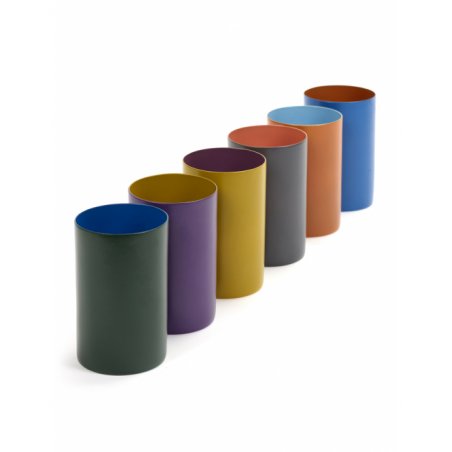 CANDELA PORCELLANA MULTICOLORE MARIE D6,5 H10 ASS/6