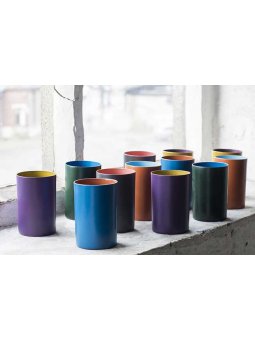 CANDELA PORCELLANA MULTICOLORE MARIE D6,5 H10 ASS/6