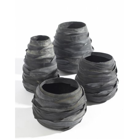 VASO GOMMA  RICICLATA H25