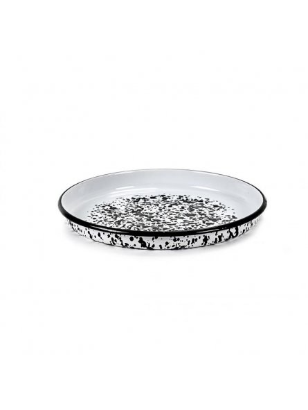 PIATTO PORTATA  SMALTATO LINEA PASTA & PASTA 35xH3,8cm