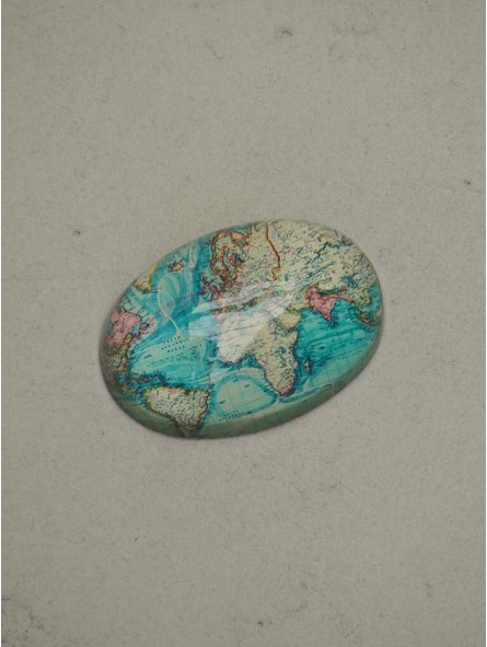 Ferma Carte Mappamondo Cheoma Casa 23135